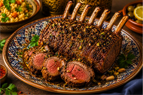 Herb-Crusted Lamb Rack