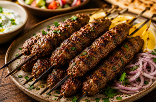 Mediterranean Lamb Koftas
