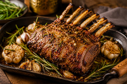 Rosemary Garlic Mutton Rack