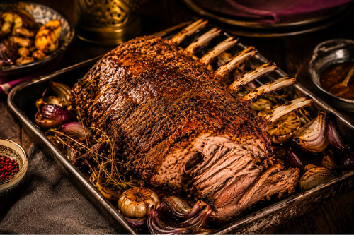 Slow-Roasted Spiced Mutton Rack