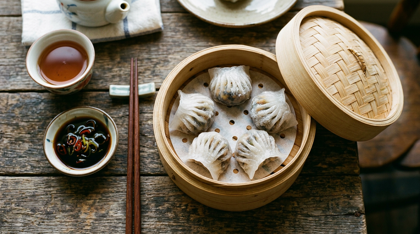 Shitake Crystal Dumpling