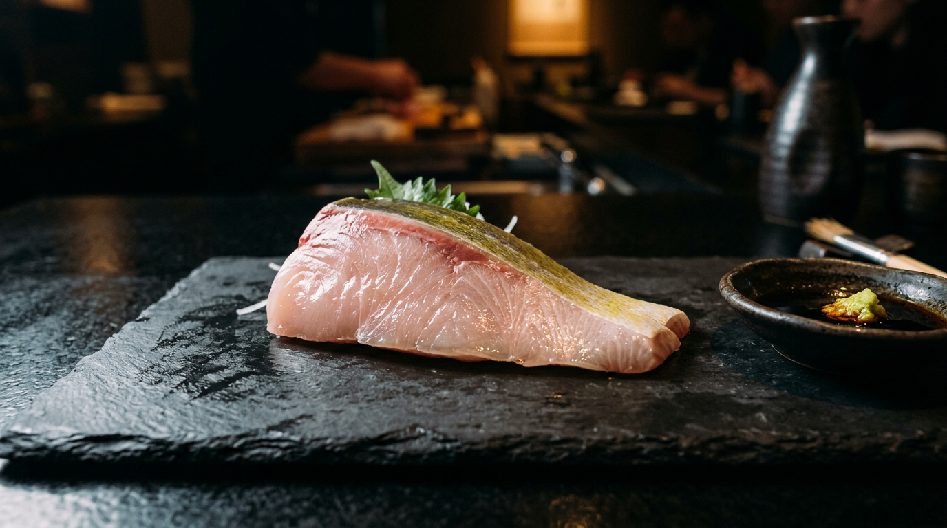 Japanese Hamachi (Yellowtail) Sashmi grade