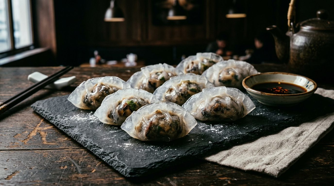 Shitake Crystal Dumpling