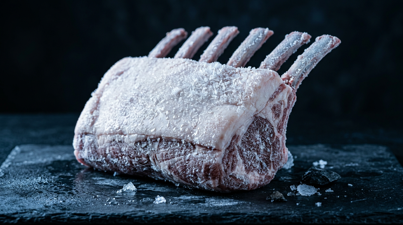 NZ Lamb Rack Cap On