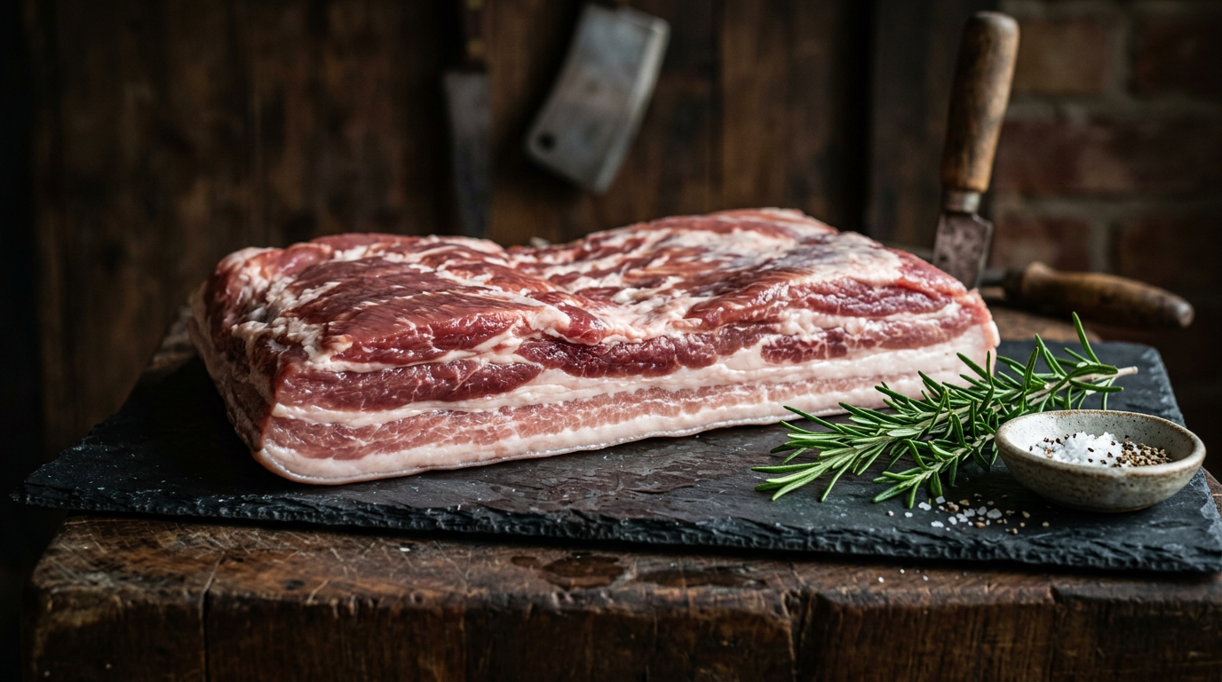 Belgium Pork Belly Skinless Full