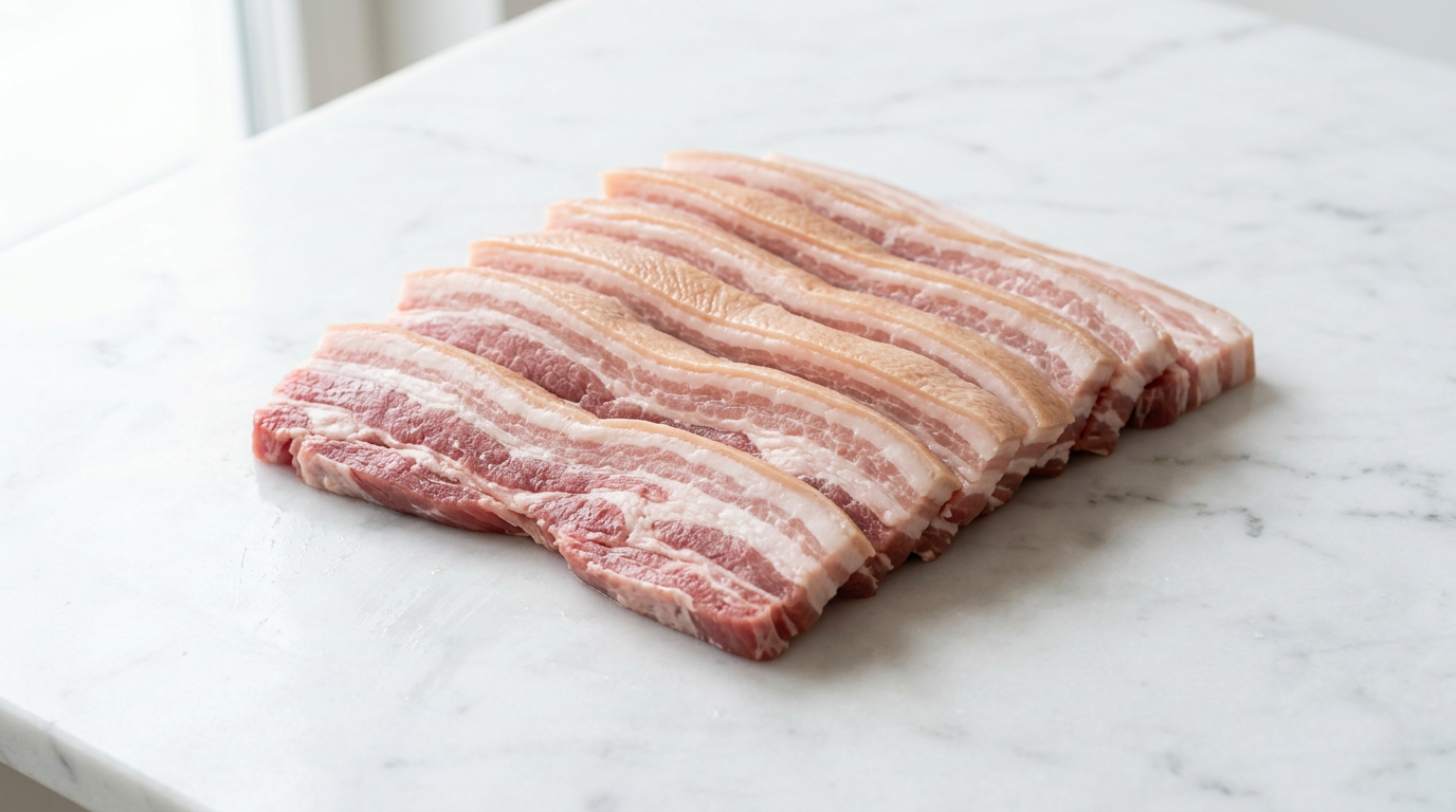 Belgium Pork Belly with Skin Slice