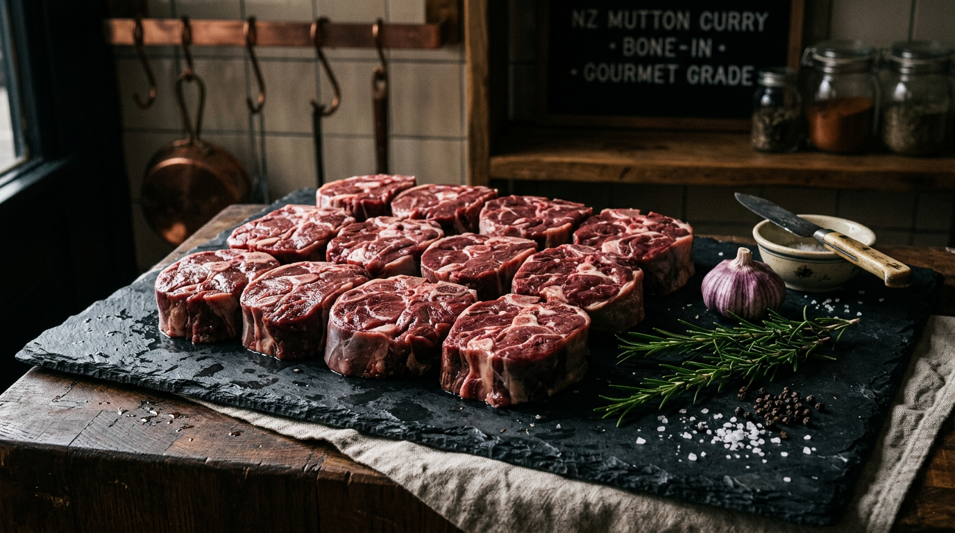 NZ Mutton Curry Cut Bone In