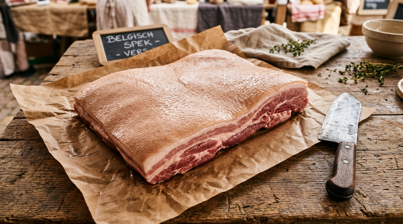 Belgium Pork Belly with Skin Full
