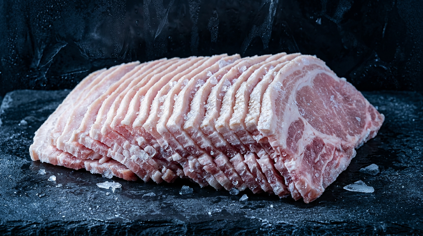 Belgium Pork Belly with Skin Slice