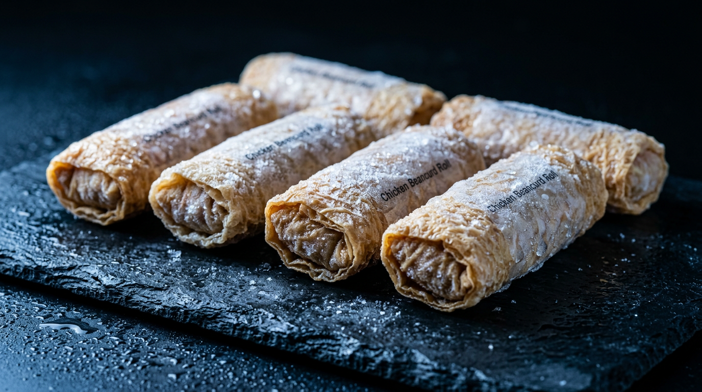 Chicken beancurd roll