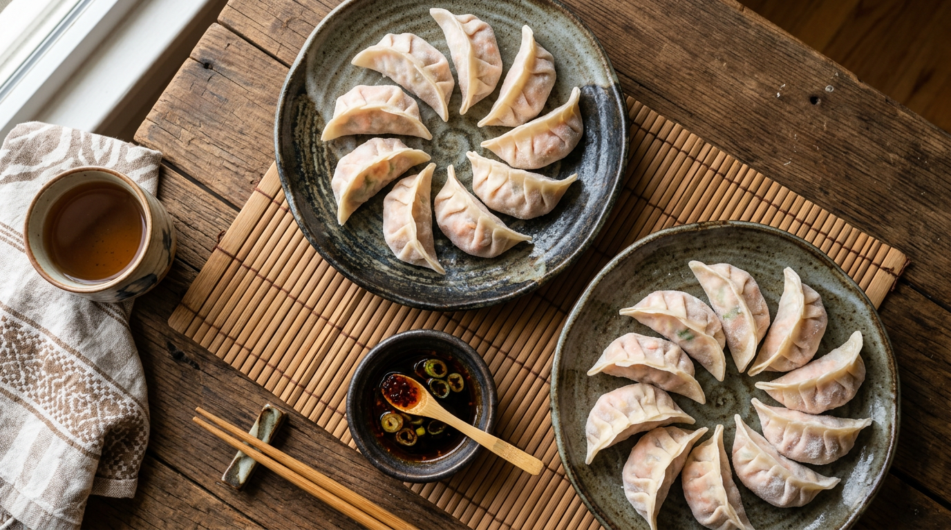 Shrimp Gyoza