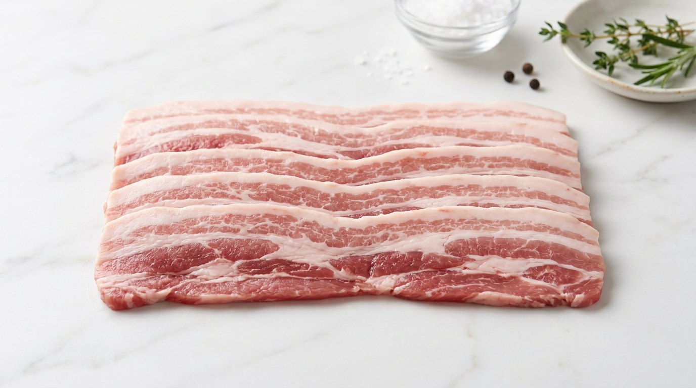 Belgium Pork Belly Skinless Slice