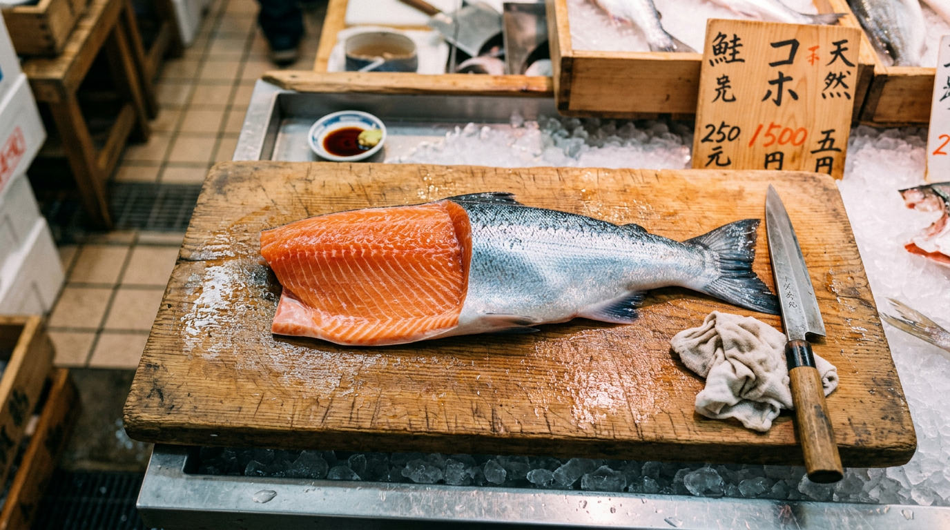 Japanese COHO Full Salmon