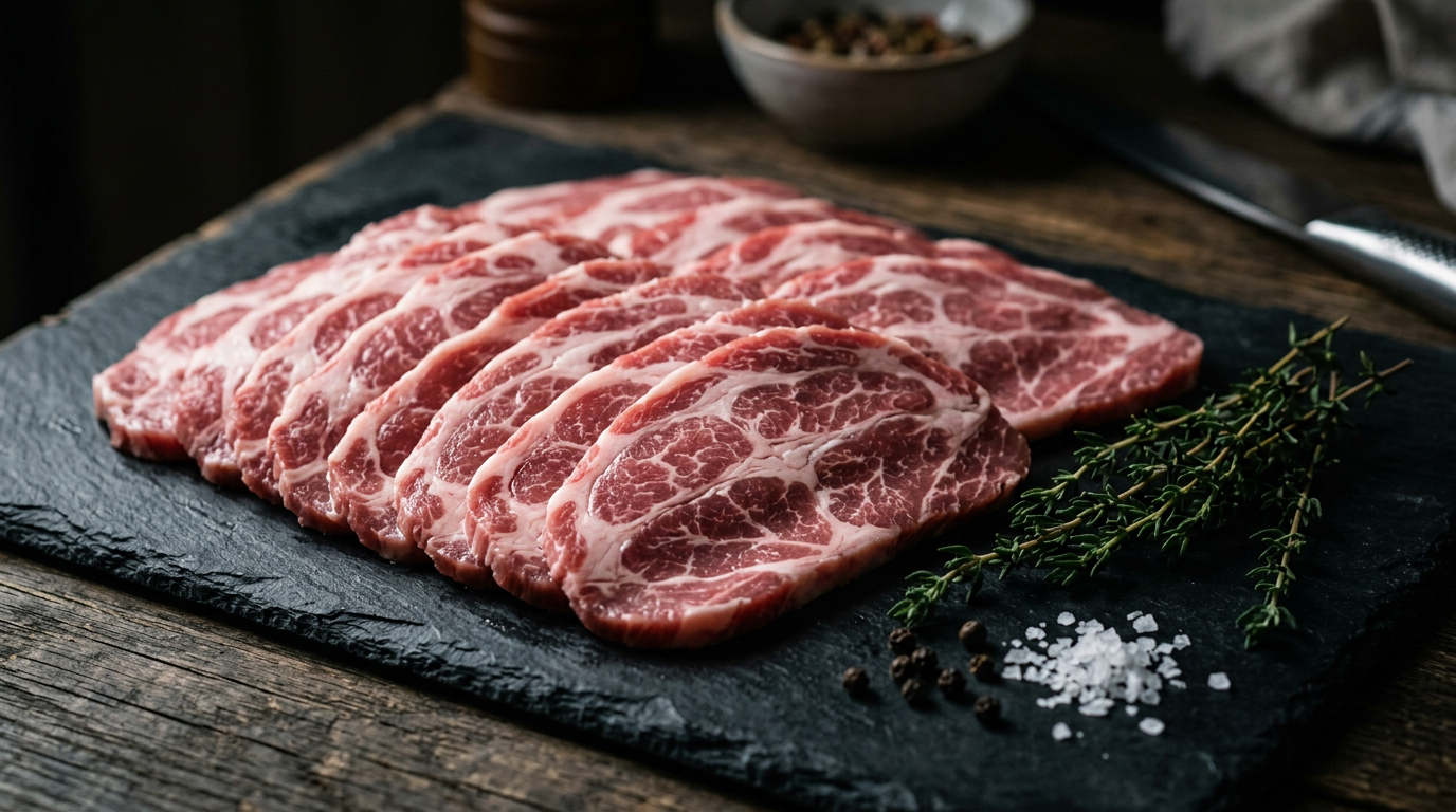 Pork Neck Boneless Slice